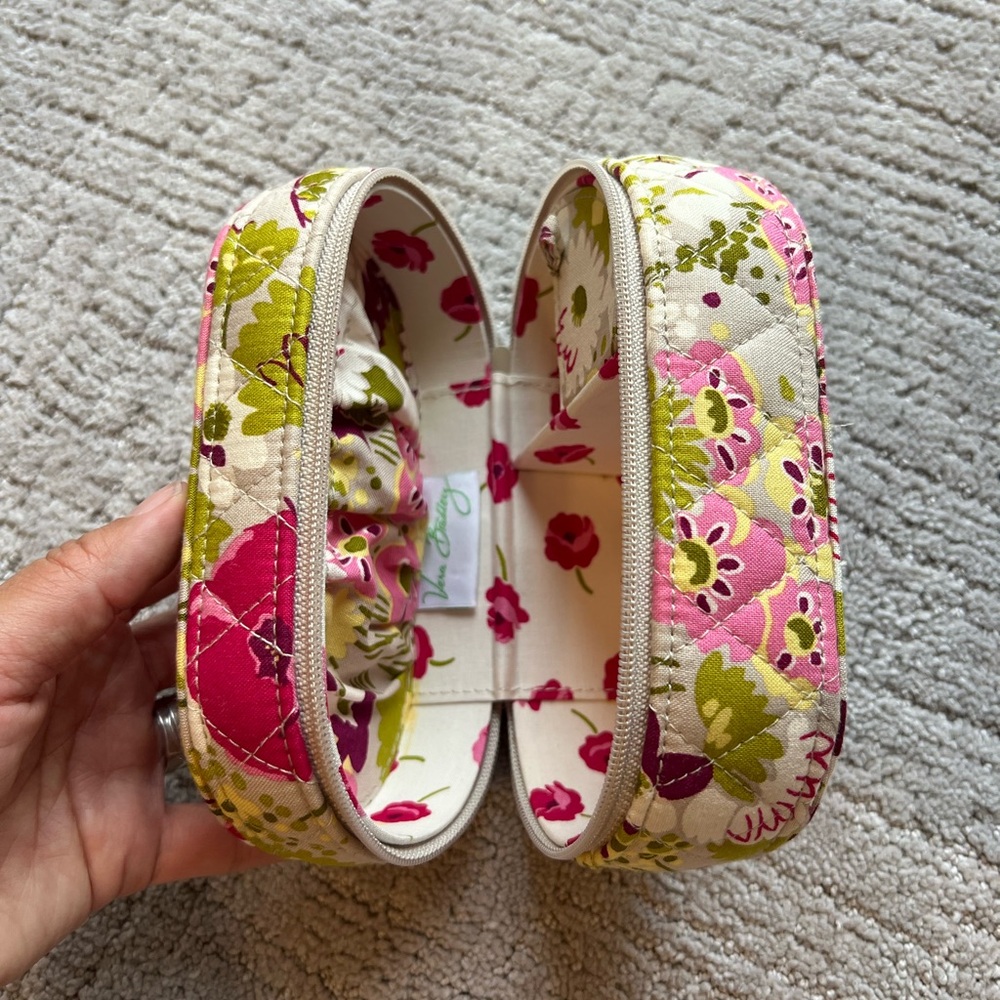 Vera Bradley Floral Quilted Jewelry Case - Picture 8 of 13